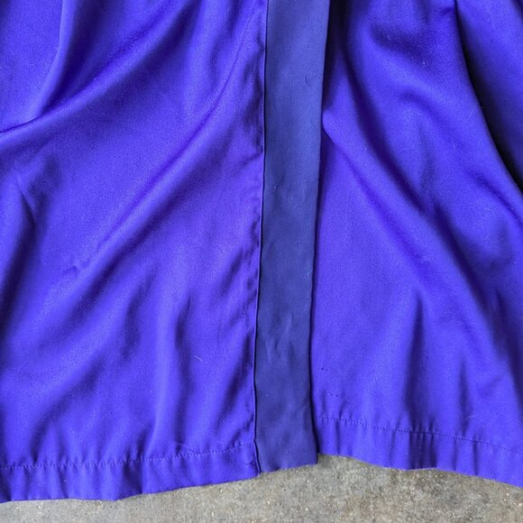 Vintage Victoria's Secret Gold Label Short Purple Robe one size - Picture 5 of 9